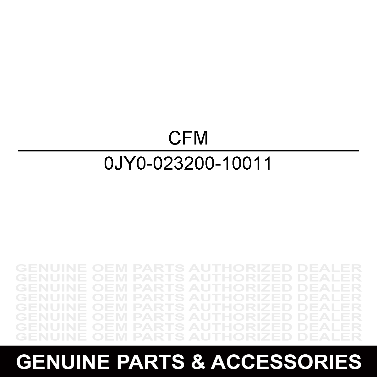 CFMoto 0JY0-023200-10011 Mark A Second Cylinder Body