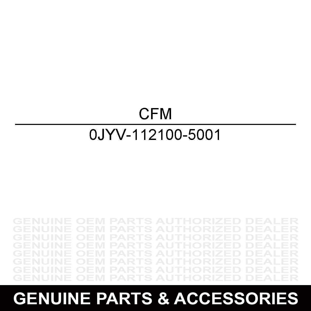 CFMoto 0JYV-112100-5001 Air Filter Element