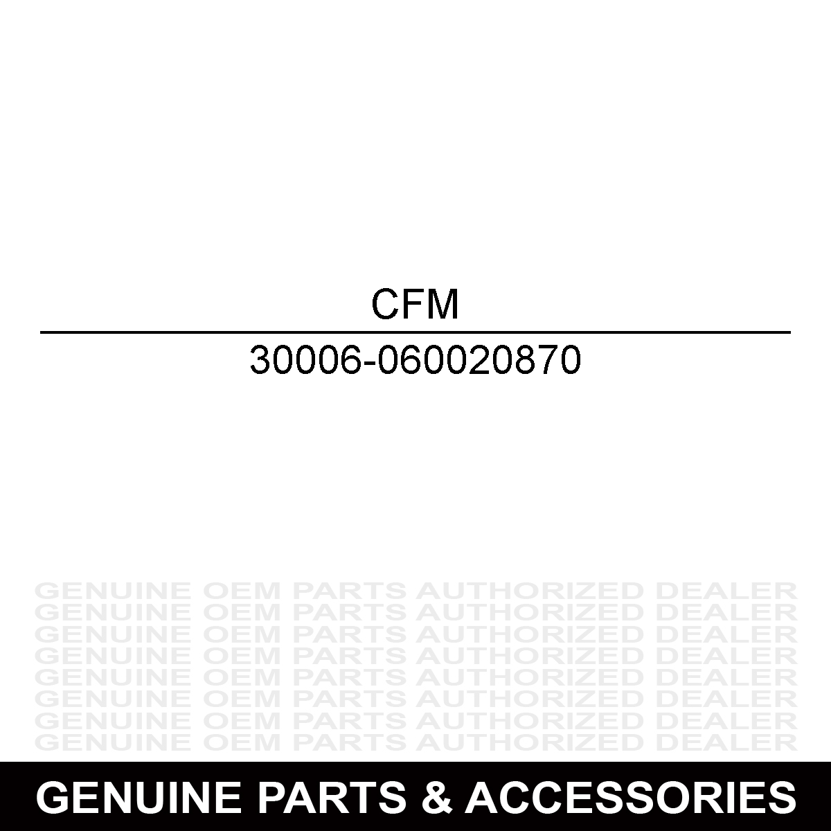 CFMoto 30006-060020870 BOLT M6x20