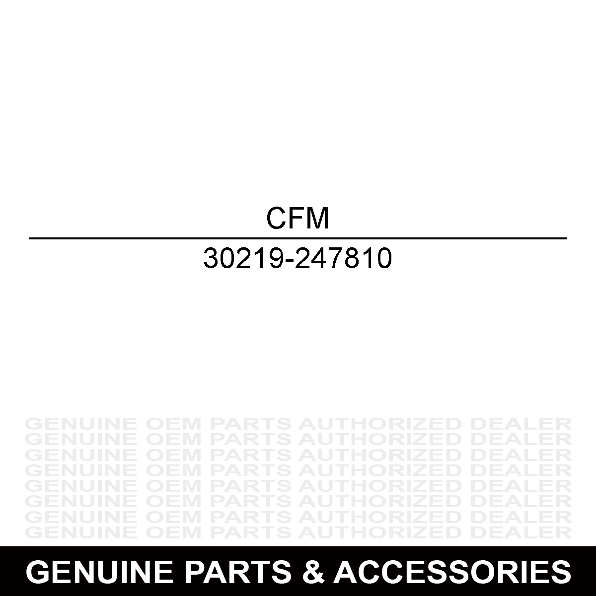 CFMoto 30219-247810 Nut M24