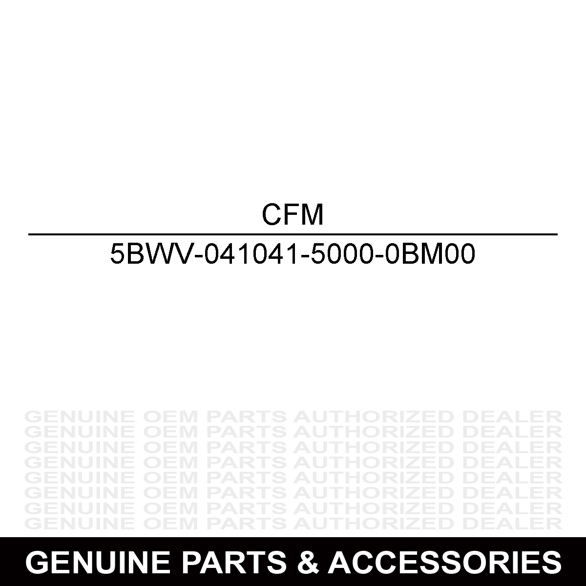 CFMoto 5BWV-041041-5000-0BM00 Nebula Black Front Top Cover