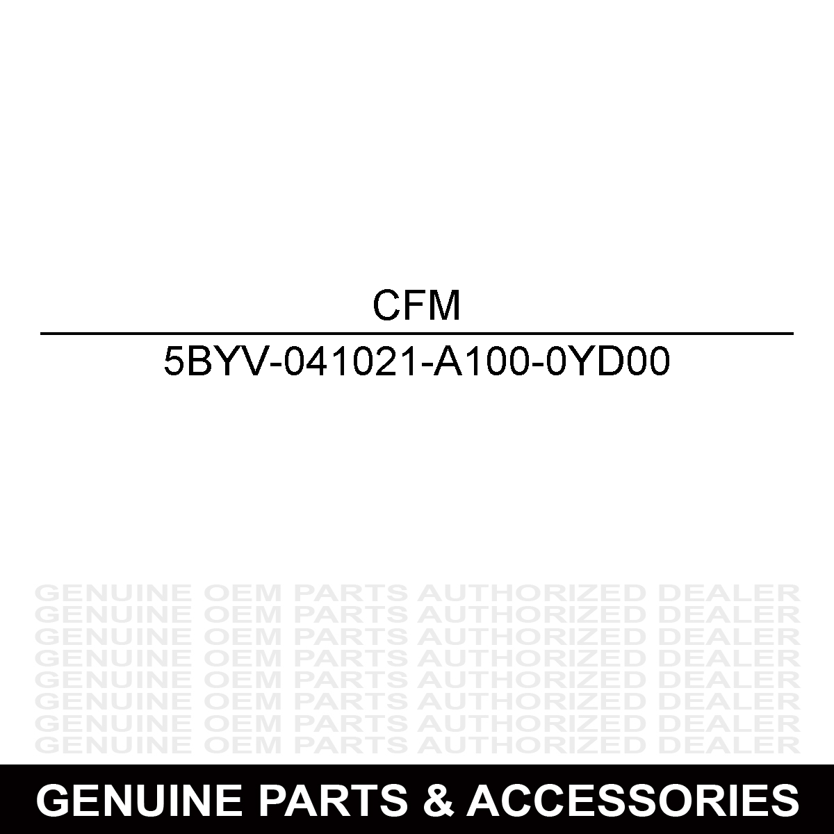 CFMoto 5BYV-041021-A100-0YD00 Headlight Panel