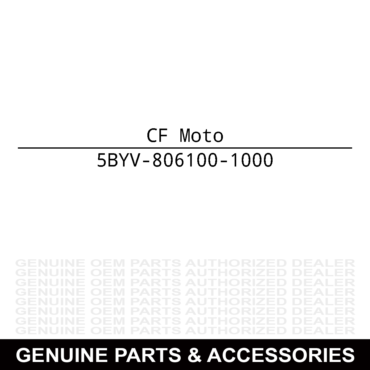 CFMoto 5BYV-806100-1000 Box