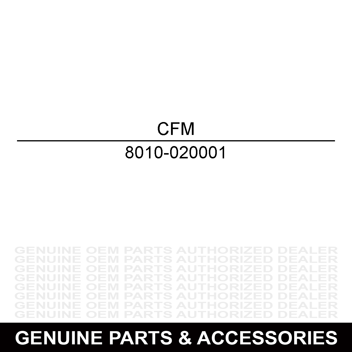 CFMoto 8010-020001 Nut