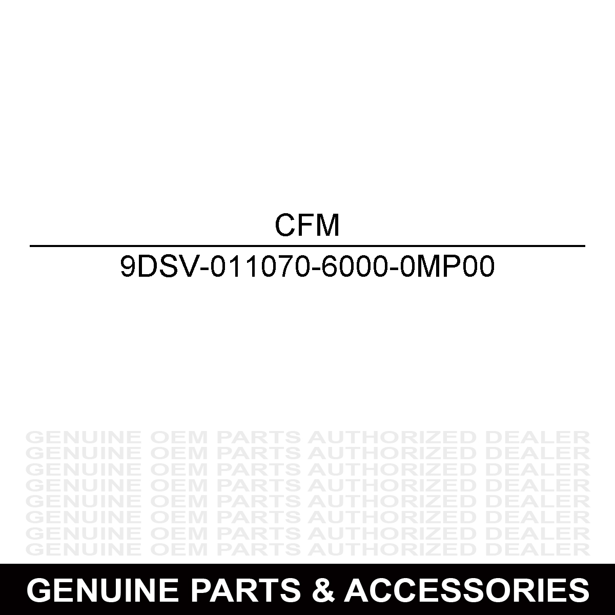 CFMoto 9DSV-011070-6000-0MP00 Blank Key