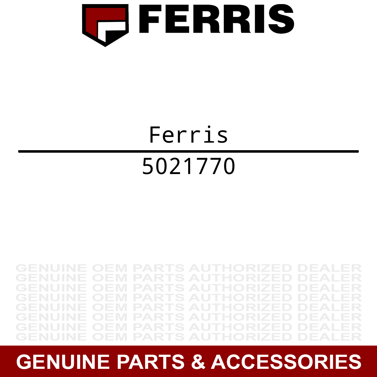 Ferris 5021770 Belt