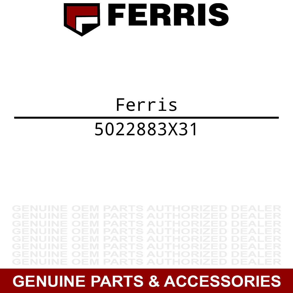 Ferris 5022883X31 Air Filter