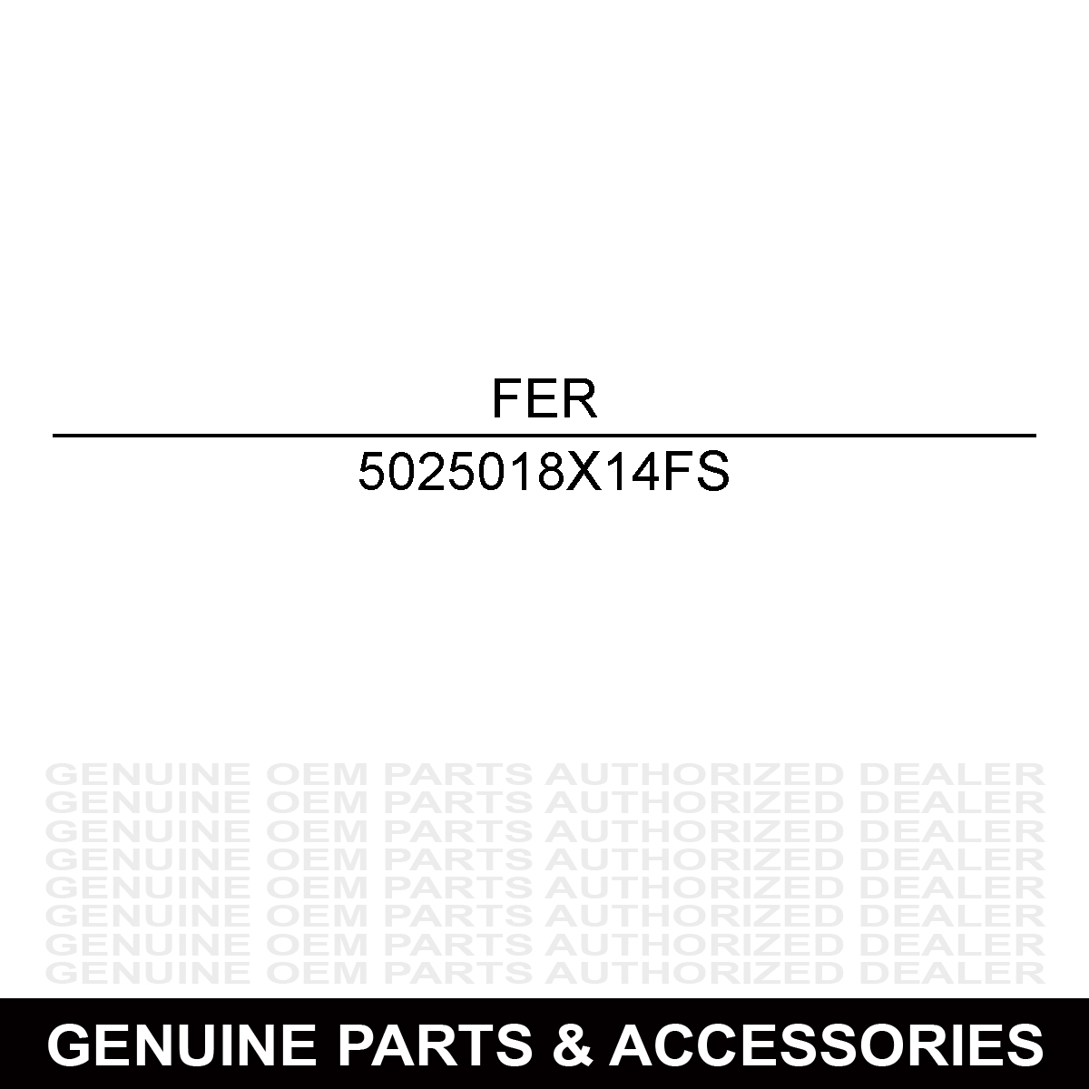 Ferris 5025018X14FS Bolt  S 25018-14 5025018X14