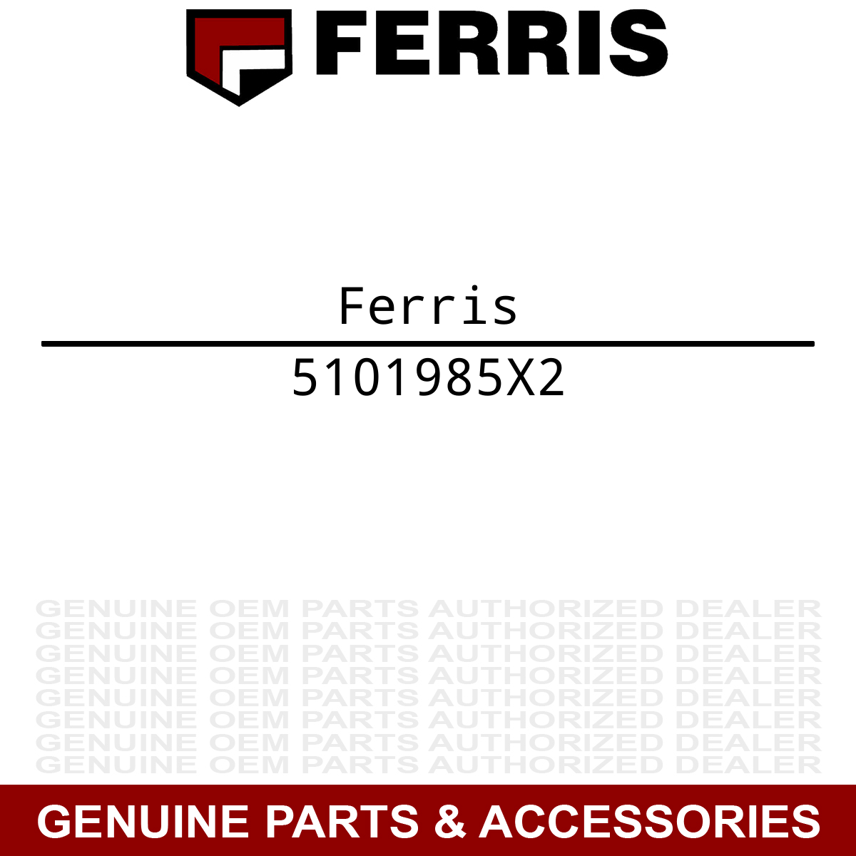 Ferris 5101985X2 Fuel Filter