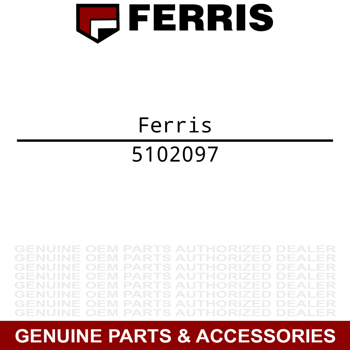 Ferris 5102097 Fuel Hose