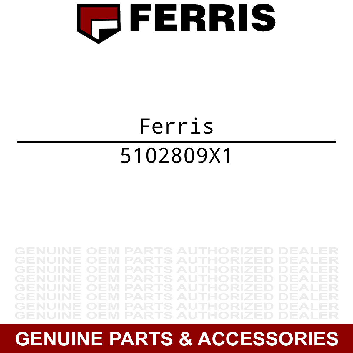 Ferris 5102809X1 Pulley