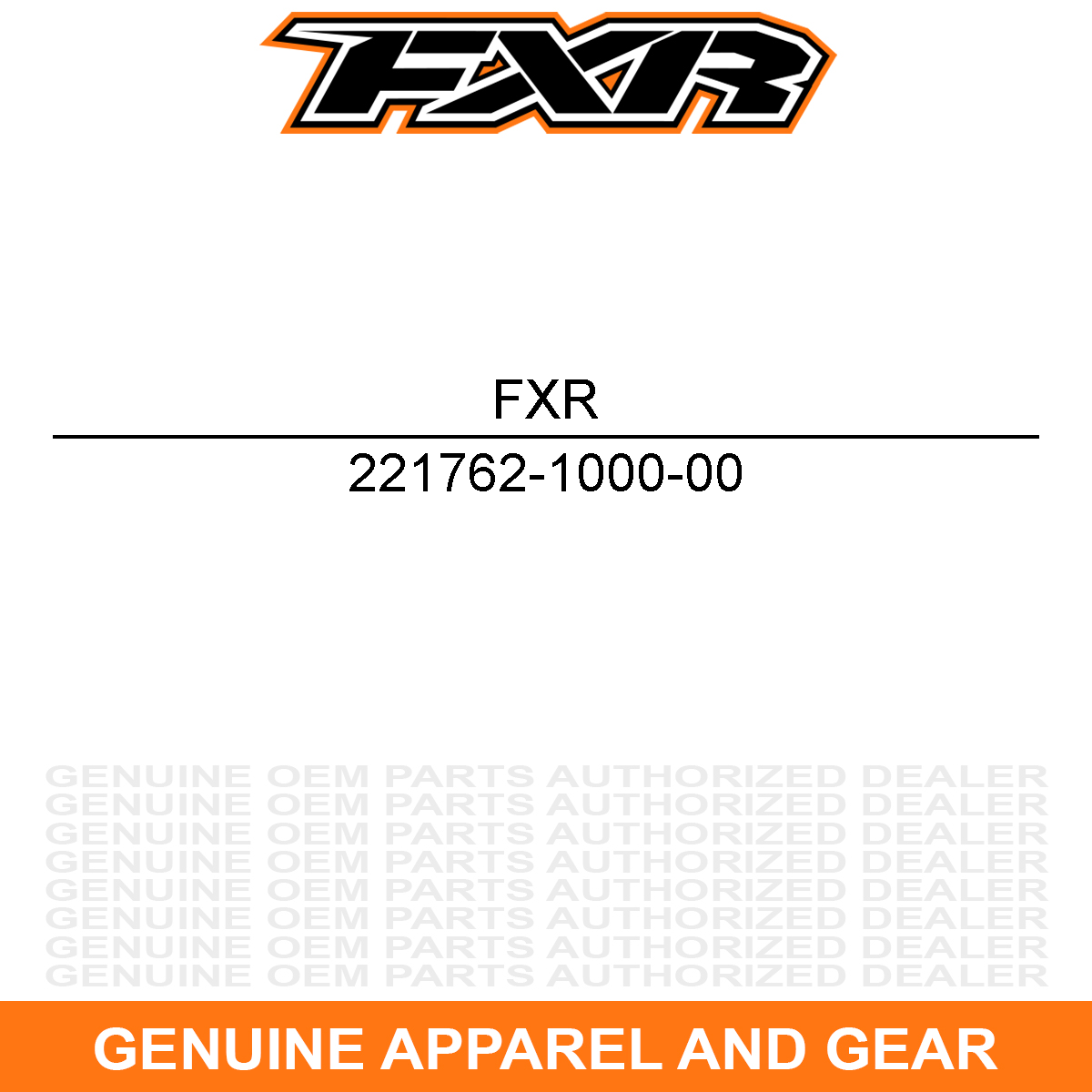 FXR 221762-1000-00 Quick Release Male End
