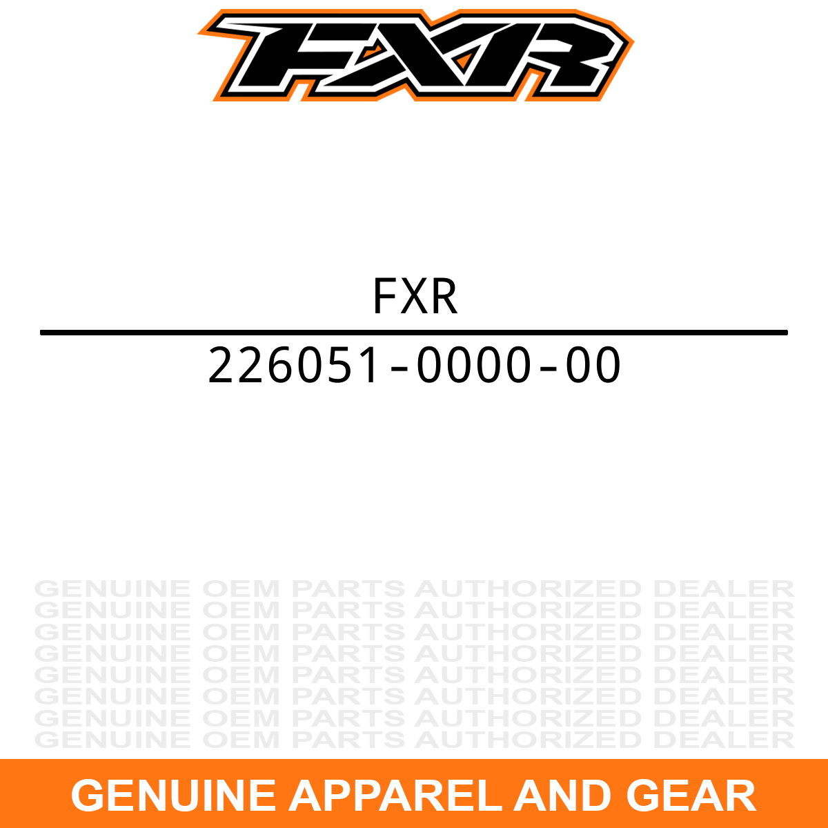 FXR 226051-0000-00 Factory Ride Dual 6-Vented Lens w/Posts