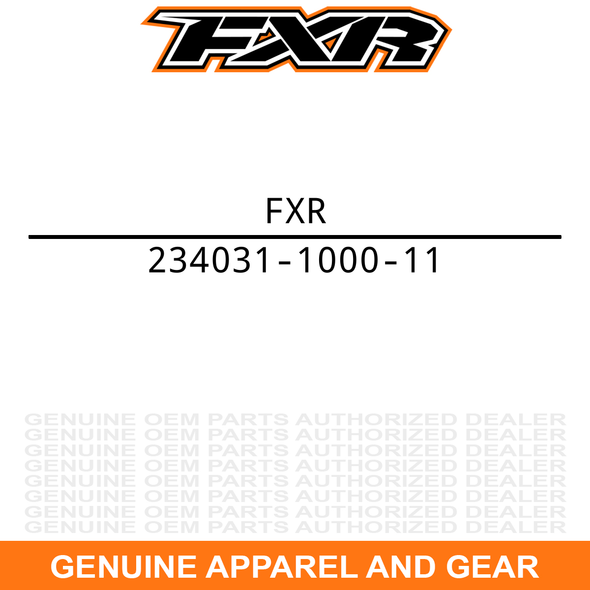FXR 234031-1000-11