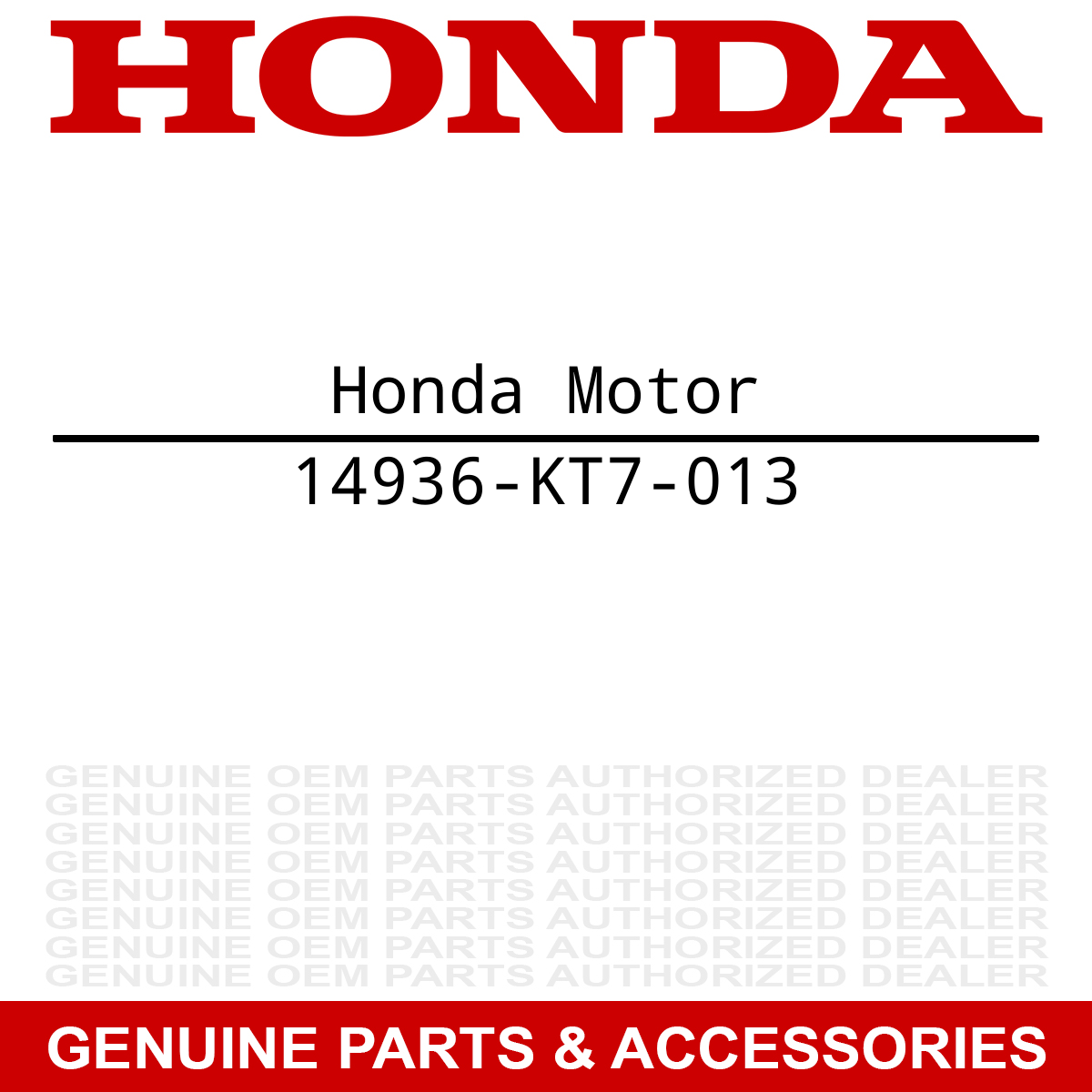 Honda 14936-KT7-013 Shim VFR750R VFR1200X VFR1200FD VFR1200F 1200F 1200FD 1200X 1800 1800B