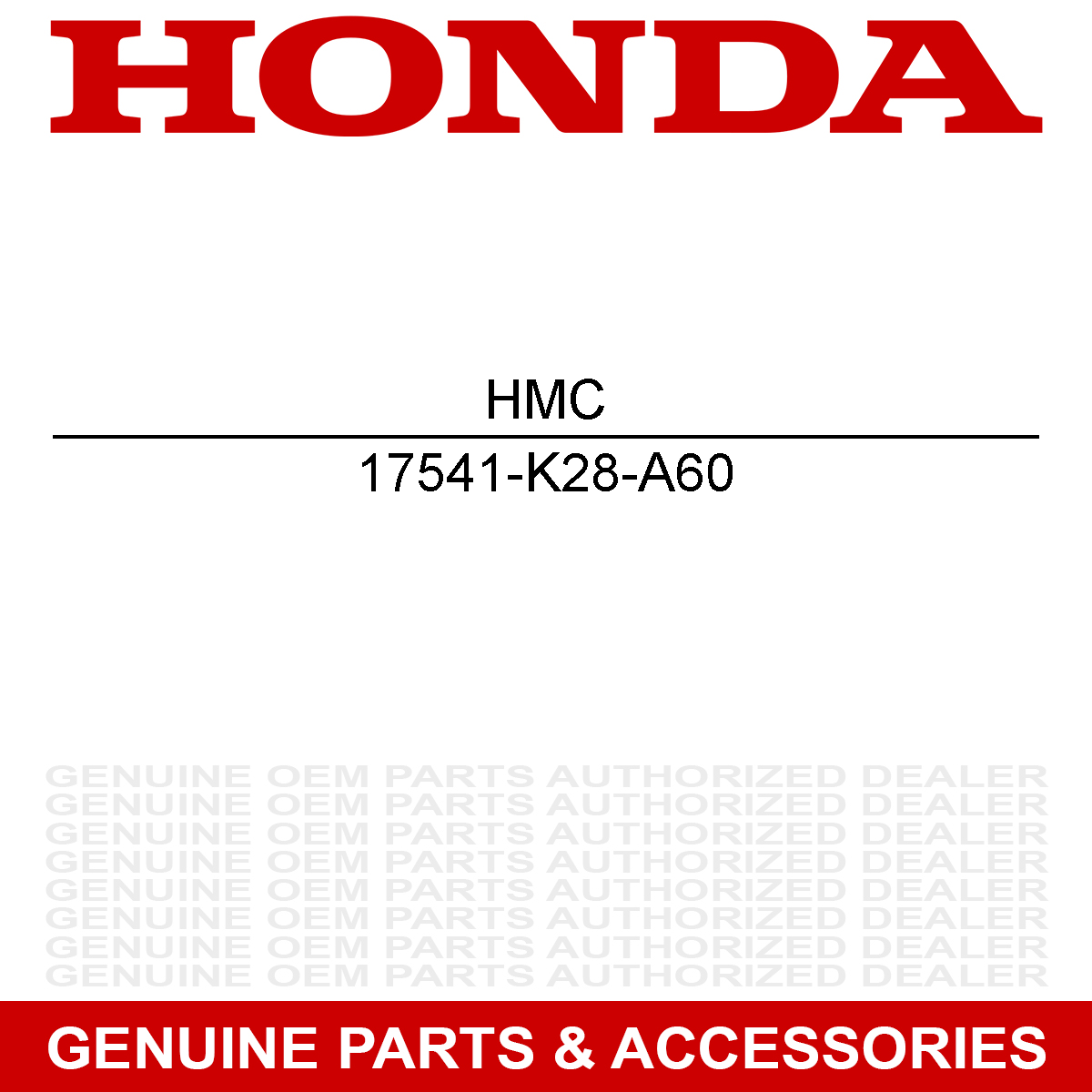 Honda 17541-K28-A60 Shroud Stay CRF Wheel Big 125F 2019-2025