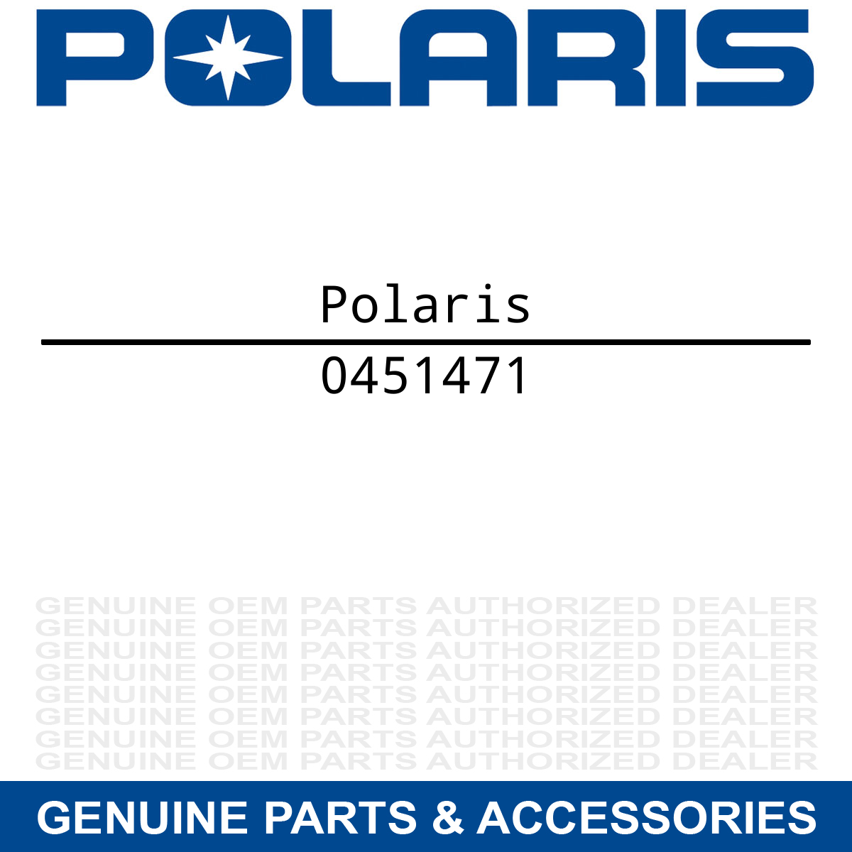 Polaris 0451471 Locking Clip Turbo Touring Switchback MSX 110 150 600 Cruiser FS