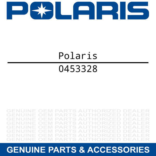 Polaris 0453328 TANK-FUEL