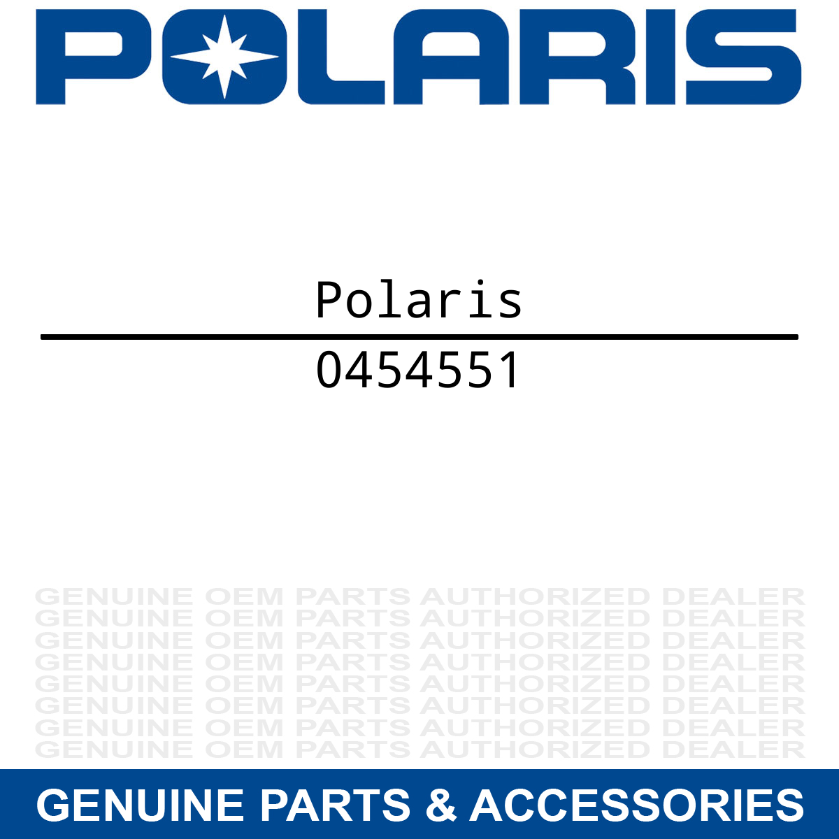 Polaris 0454551 Bracket RZR 170 EFI