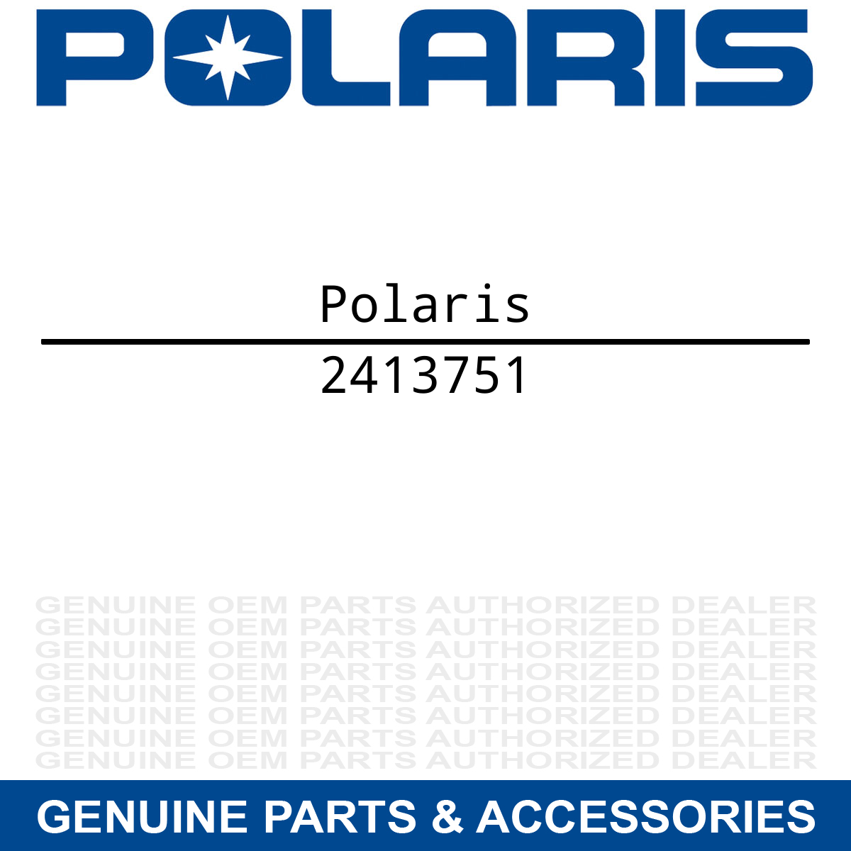 Polaris 2413751 Chassis Harness RZR 1000 4 EPS XP