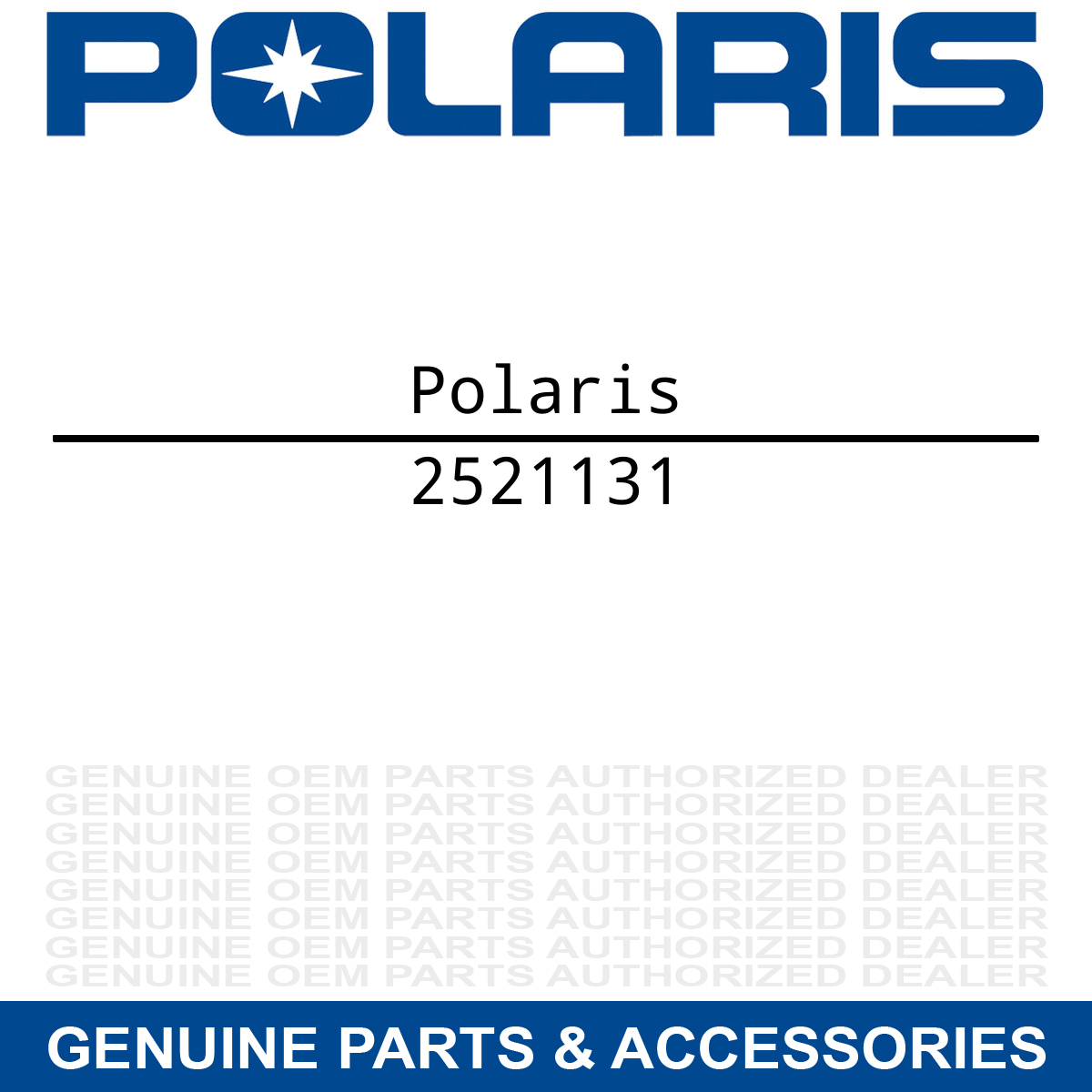 Polaris 2521131 Cylinder Tube Brutus Deluxe HD PTO