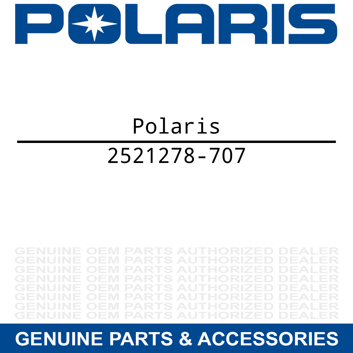 Polaris 2521278-707 Pearl Meltdown Non Vented Fuel Cap