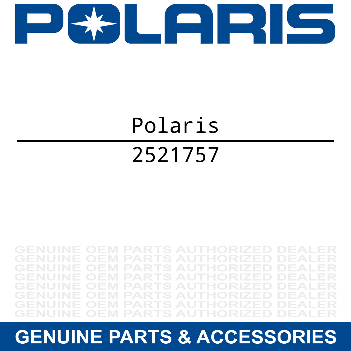 Polaris 2521757 Fuel Rail 1 Cyl Ranger ACE 150 200 500 Designs Lee