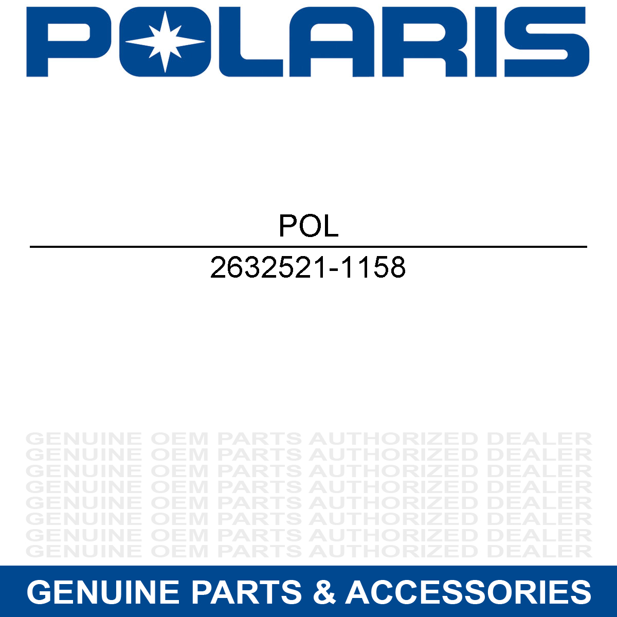 Polaris 2632521-1158 Black/Silver Vapor Metallic Edge Hood XC 800 500 600 700 XC
