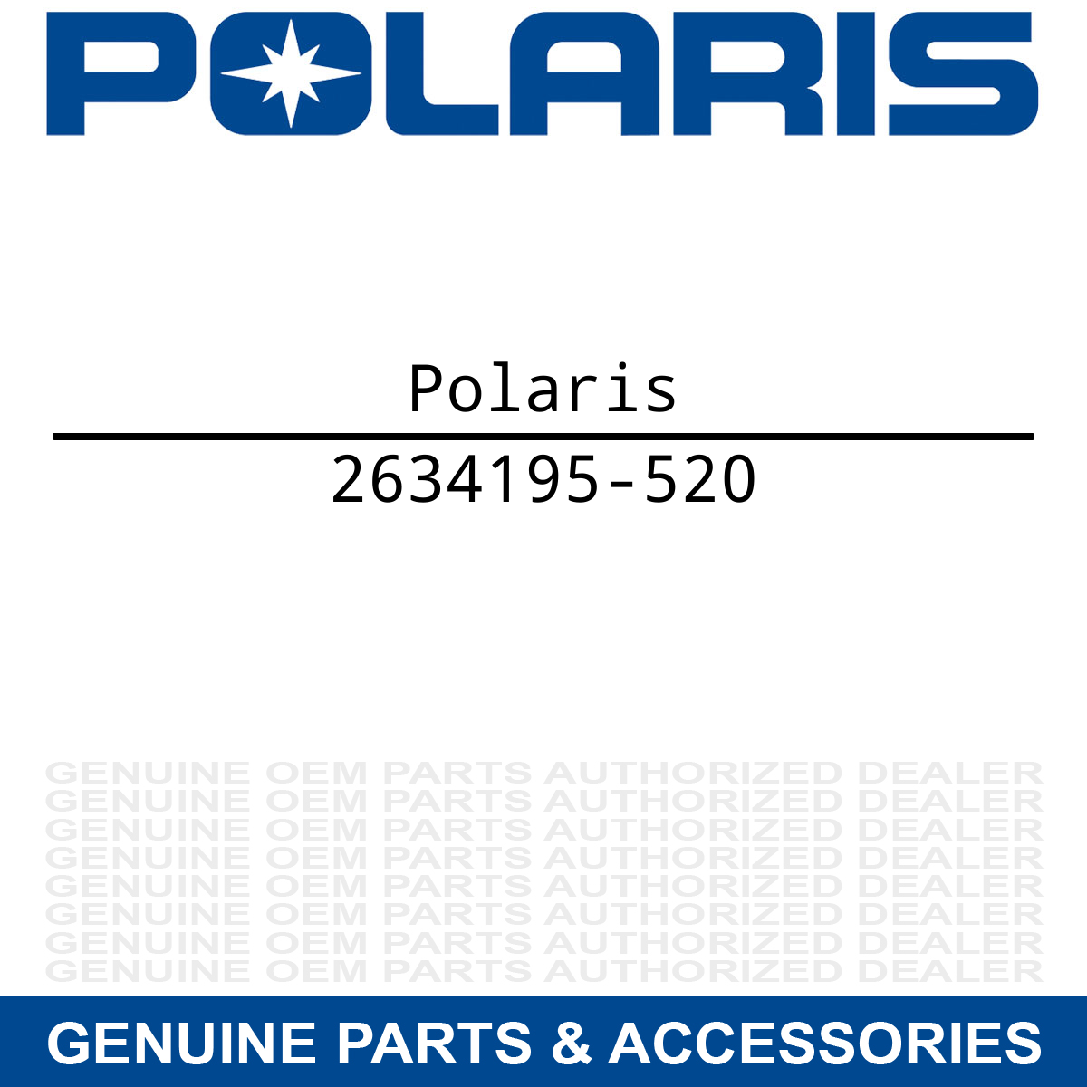 Polaris 2634195-520 Sunset Red Front Cab Sportsman 850 EPS HO SP Touring