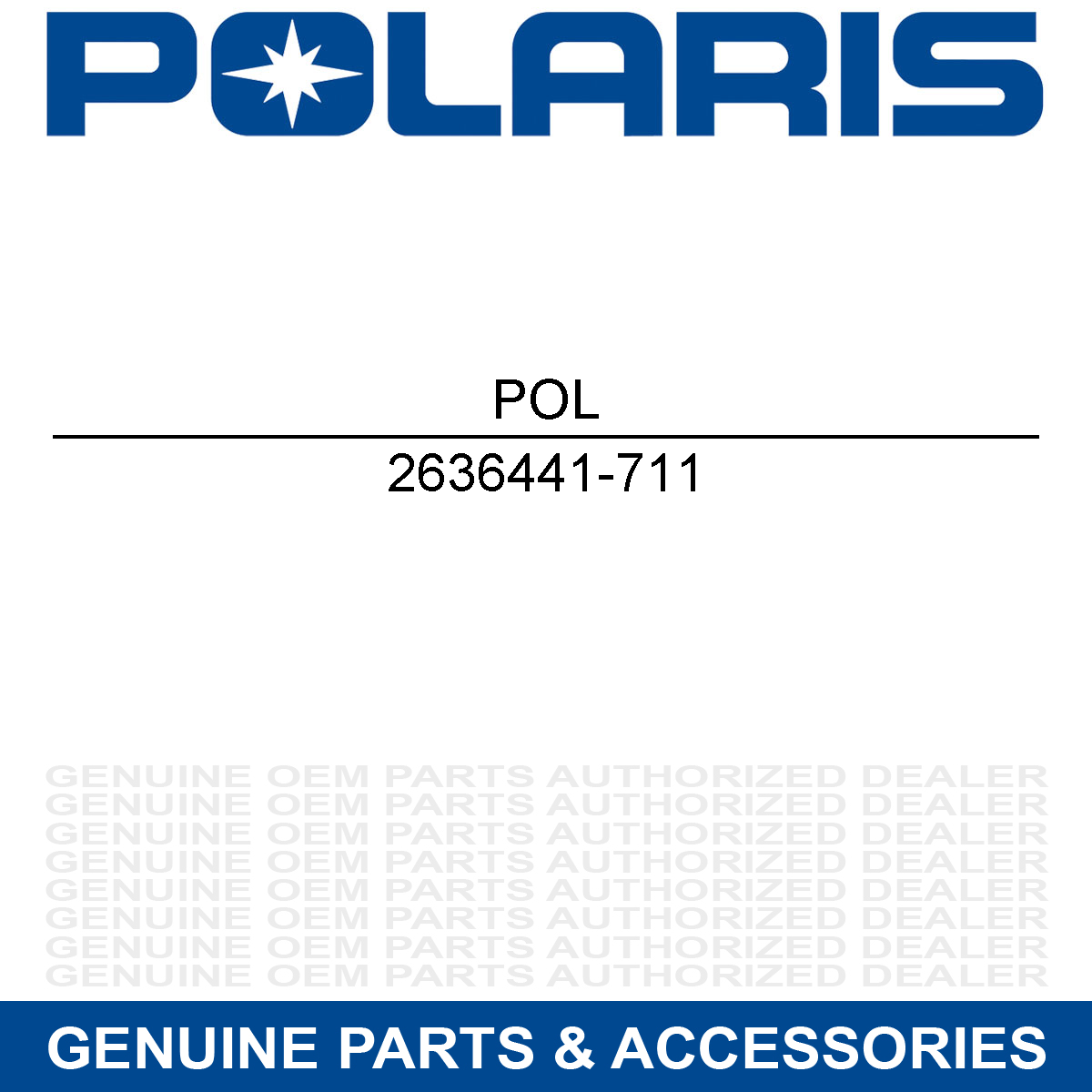 Polaris 2636441-711 Maroon Right Hand Panel/Shield Sportsman 450 2635298-711