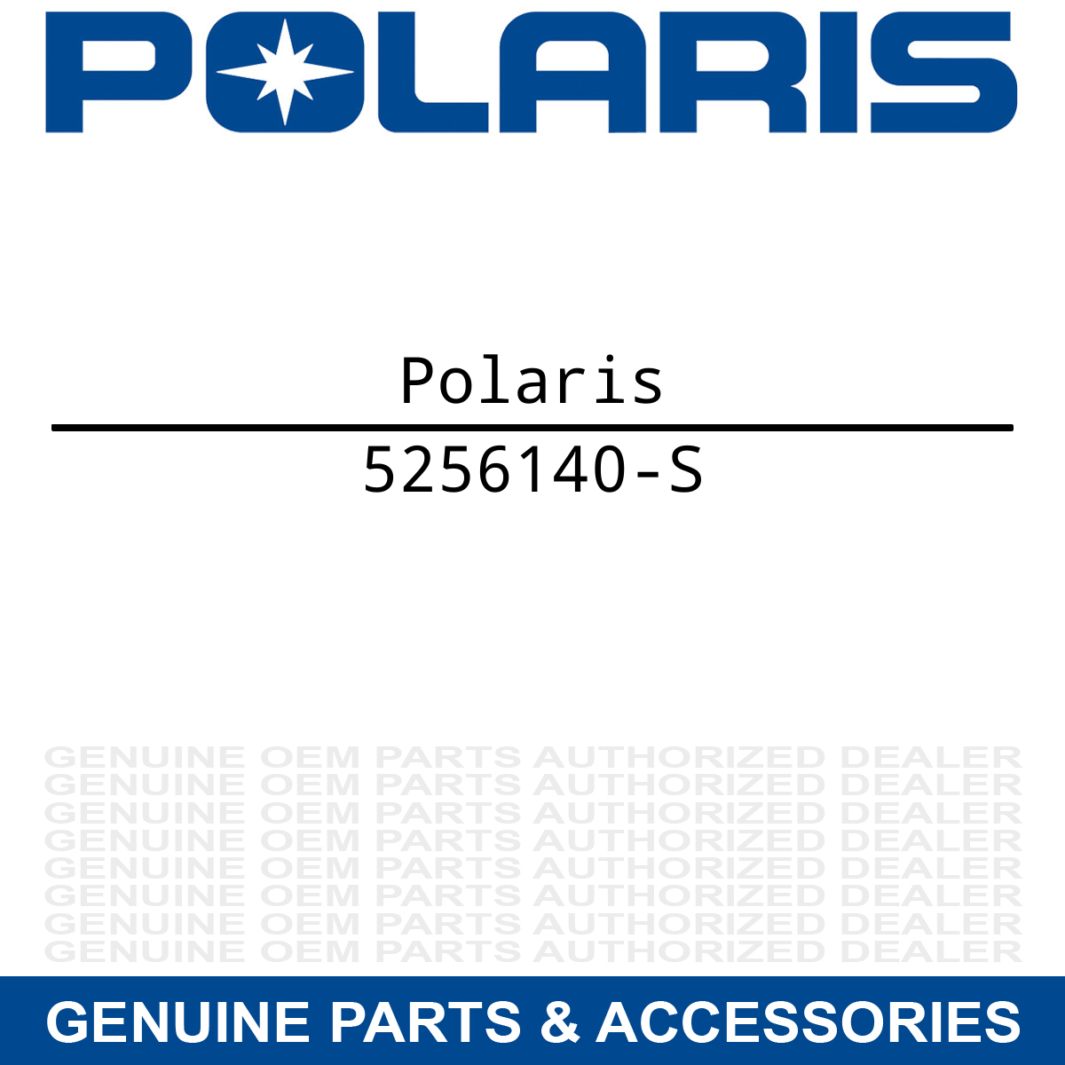 Polaris 5256140-S Hinge Plate Brutus Crew Diesel Full Gas HD