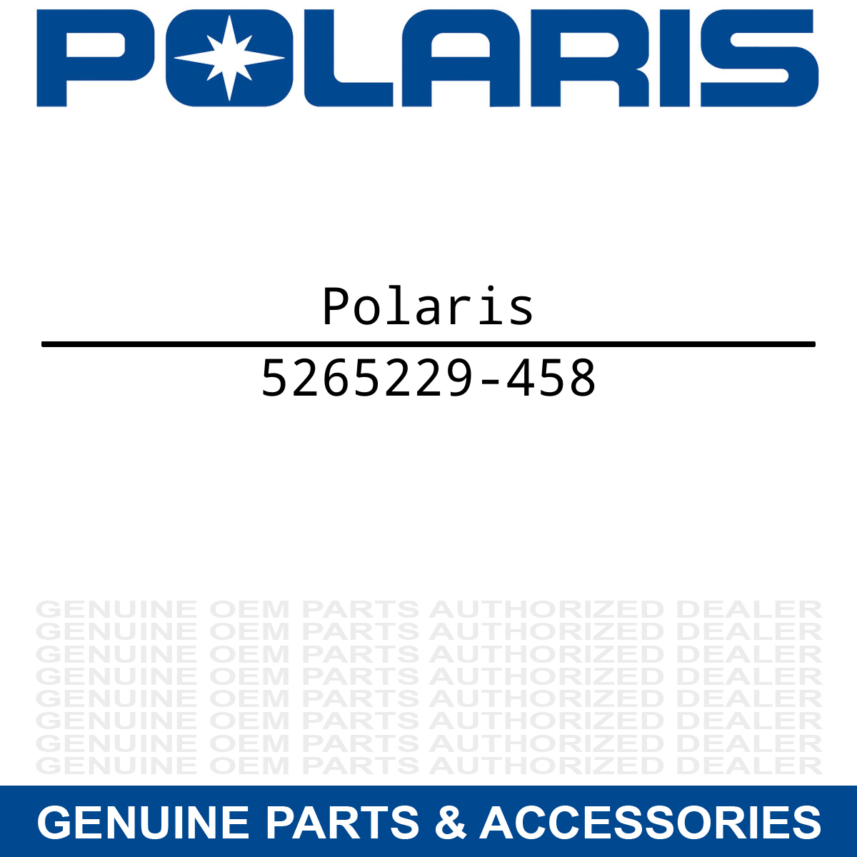 Polaris 5265229-458 Black Outer Relay Mount Bracket General 1000 4 Deluxe EPS Limited