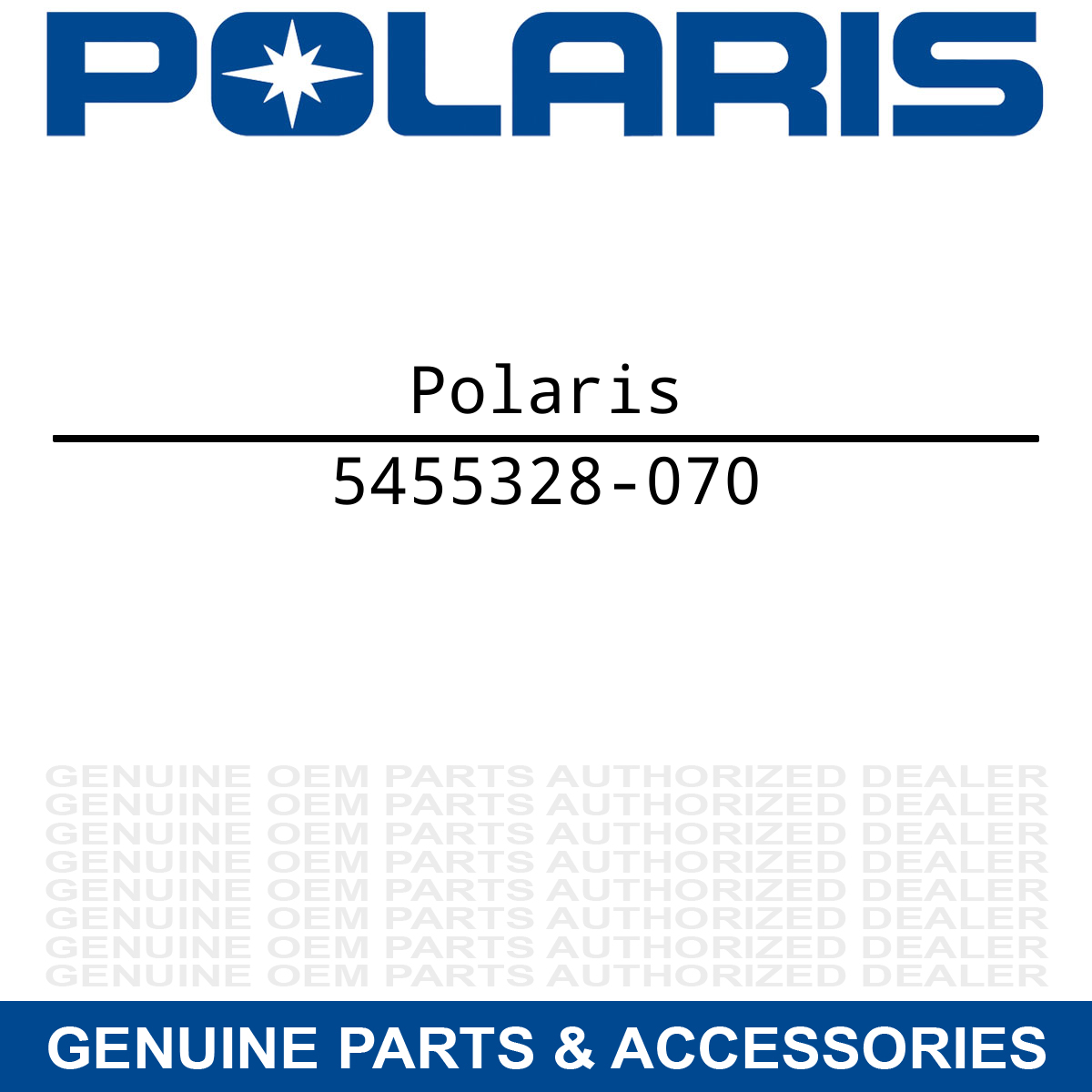 Polaris 5455328-070 Batteries RZR EPS RS1