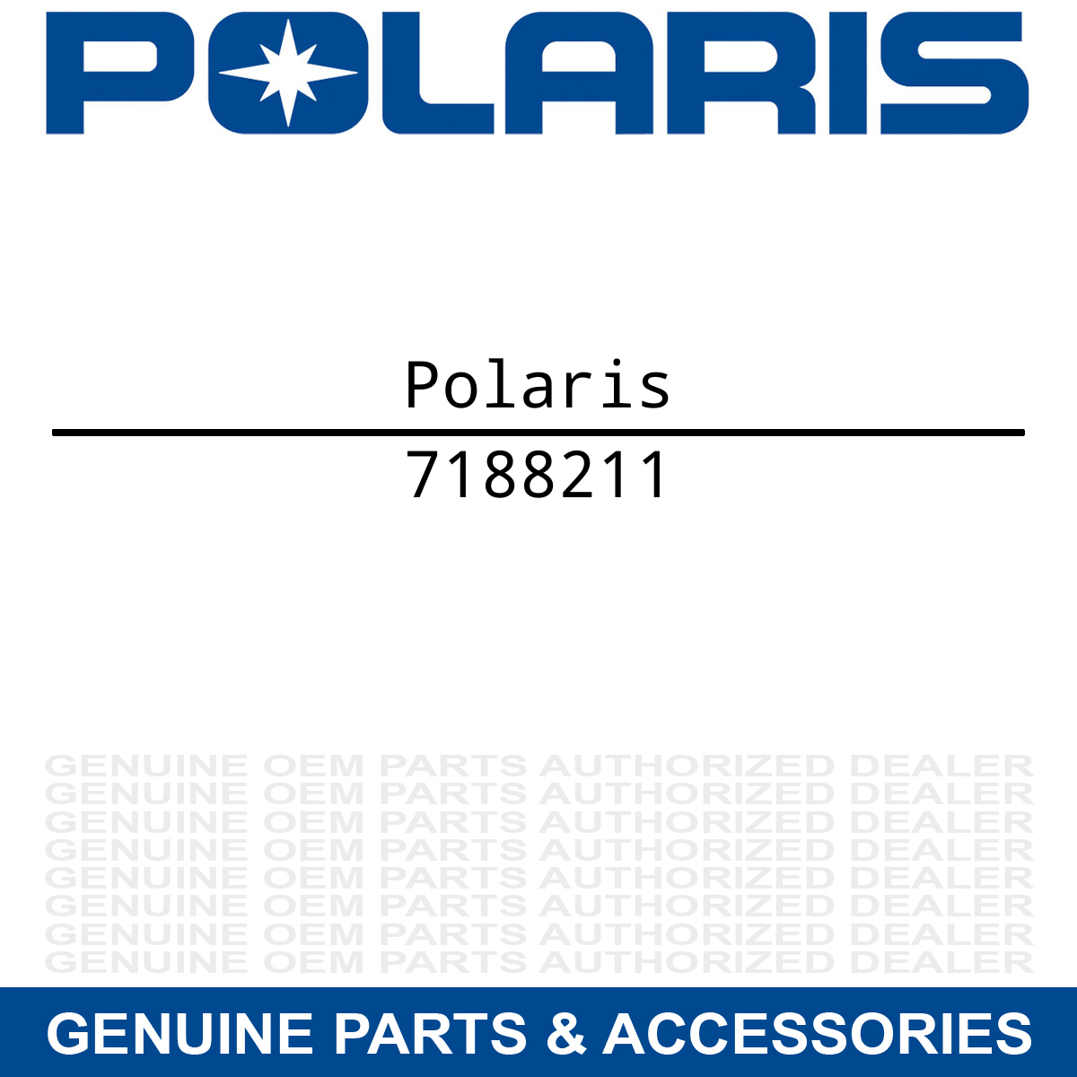 Polaris 7188211 Right Hand "Axys" Tunnel Decal Titan 800 SP