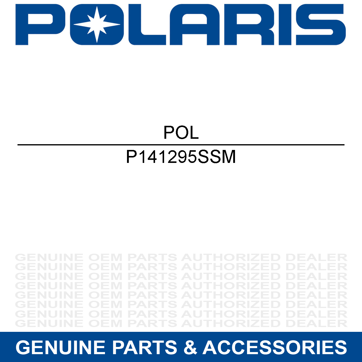 Polaris P141295SSM Sparkle Silver Asylum Aluminum Roof RZR XC 1000 900 570 XC  S