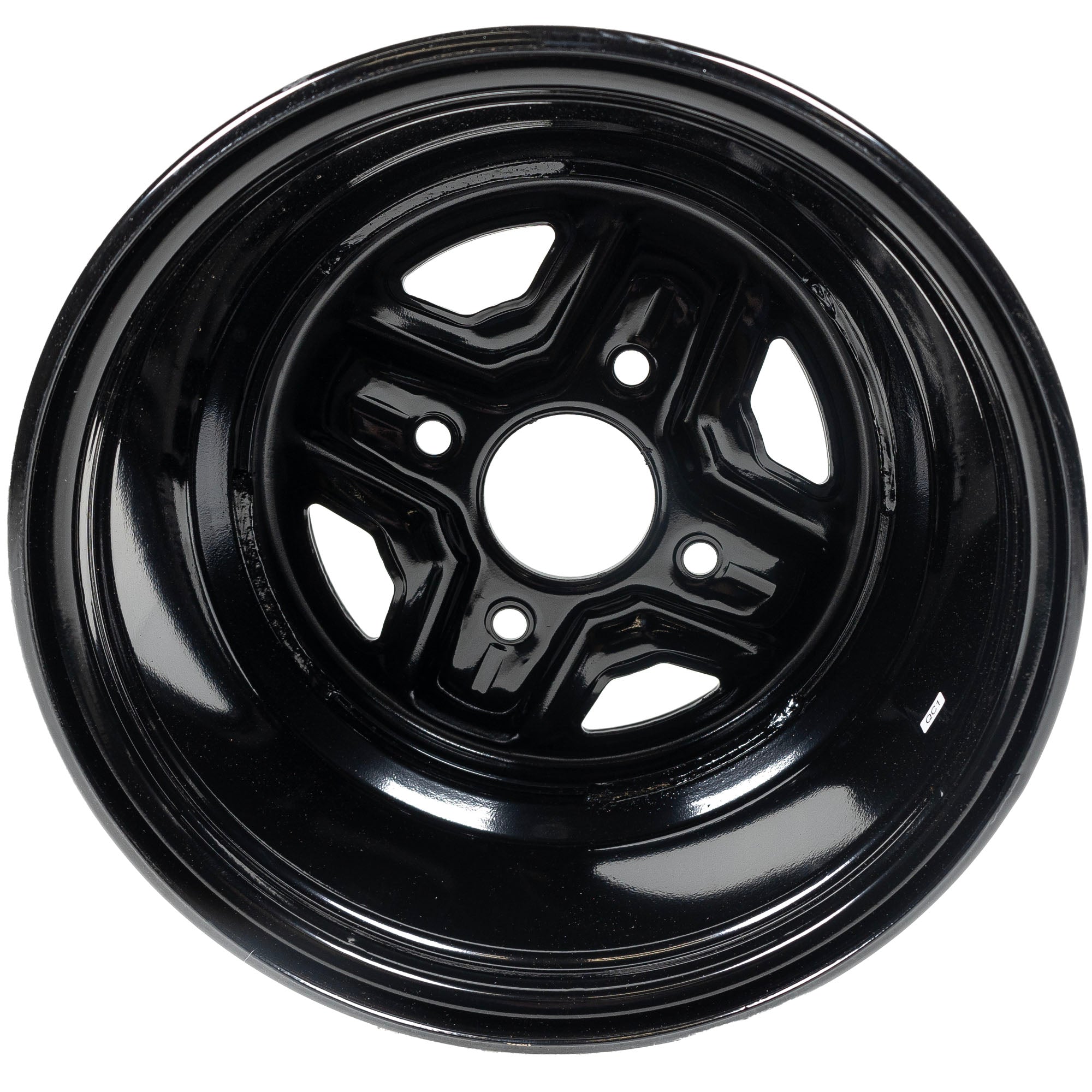 Arctic Cat 2402-635 Matte Black Steel Wheel 12x6 500 550 570 600 700