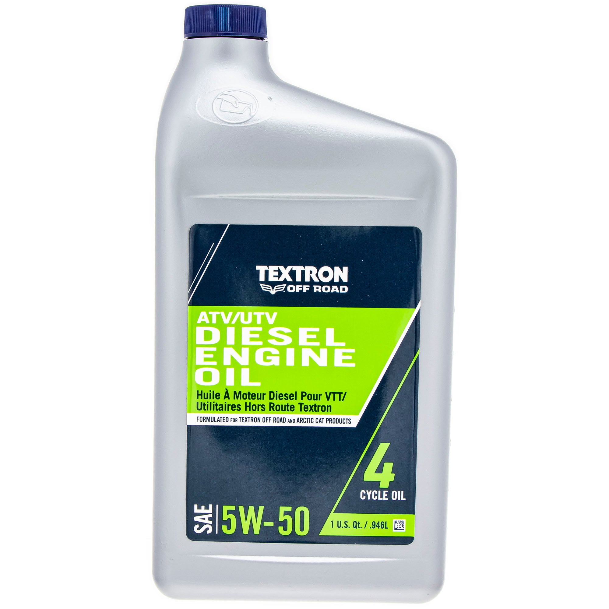 Arctic Cat 2436-598 Full Synthetic Diesel Engine Oil 5W-50 1 Qt