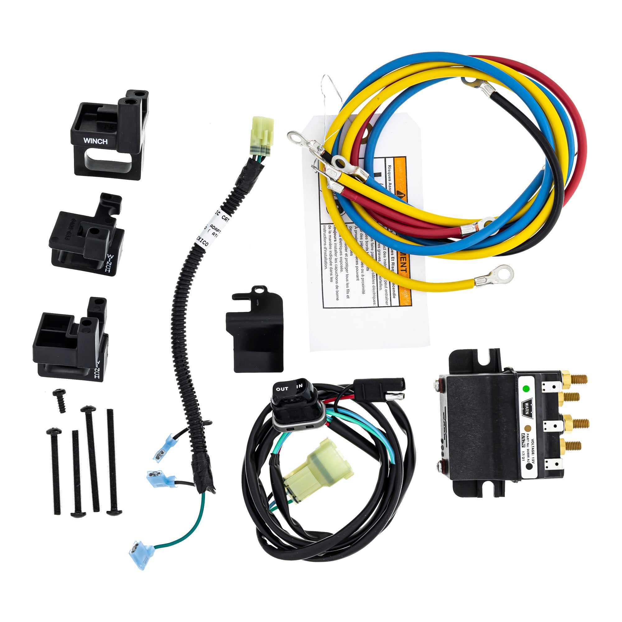 Arctic Cat 3436-115 VRX35 600 ATV Install Winch Kit 570 600 700 2016-2023