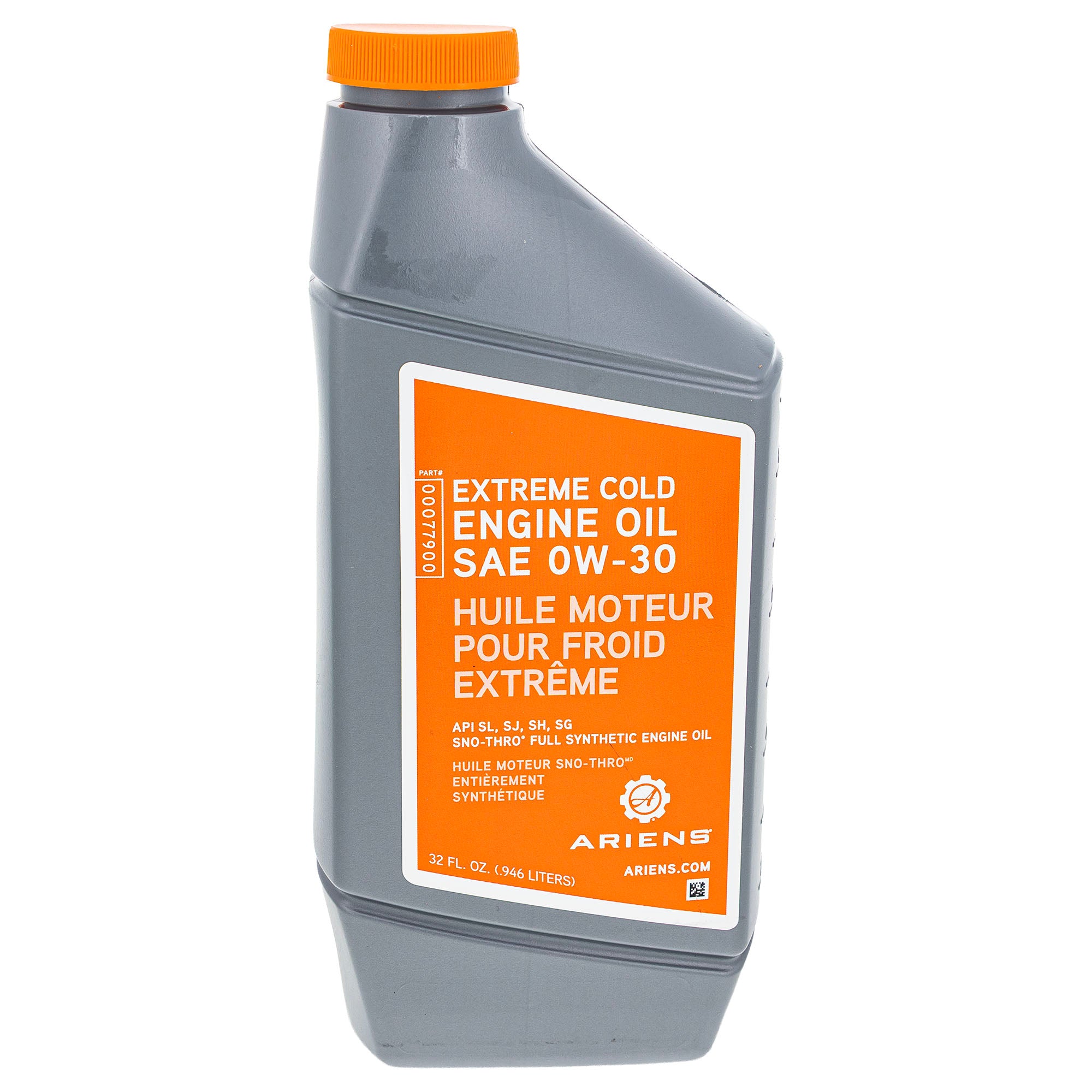 Ariens 00077900 Full Synthetic Oil 0W-30 Power Brush Single Stage Deluxe Track