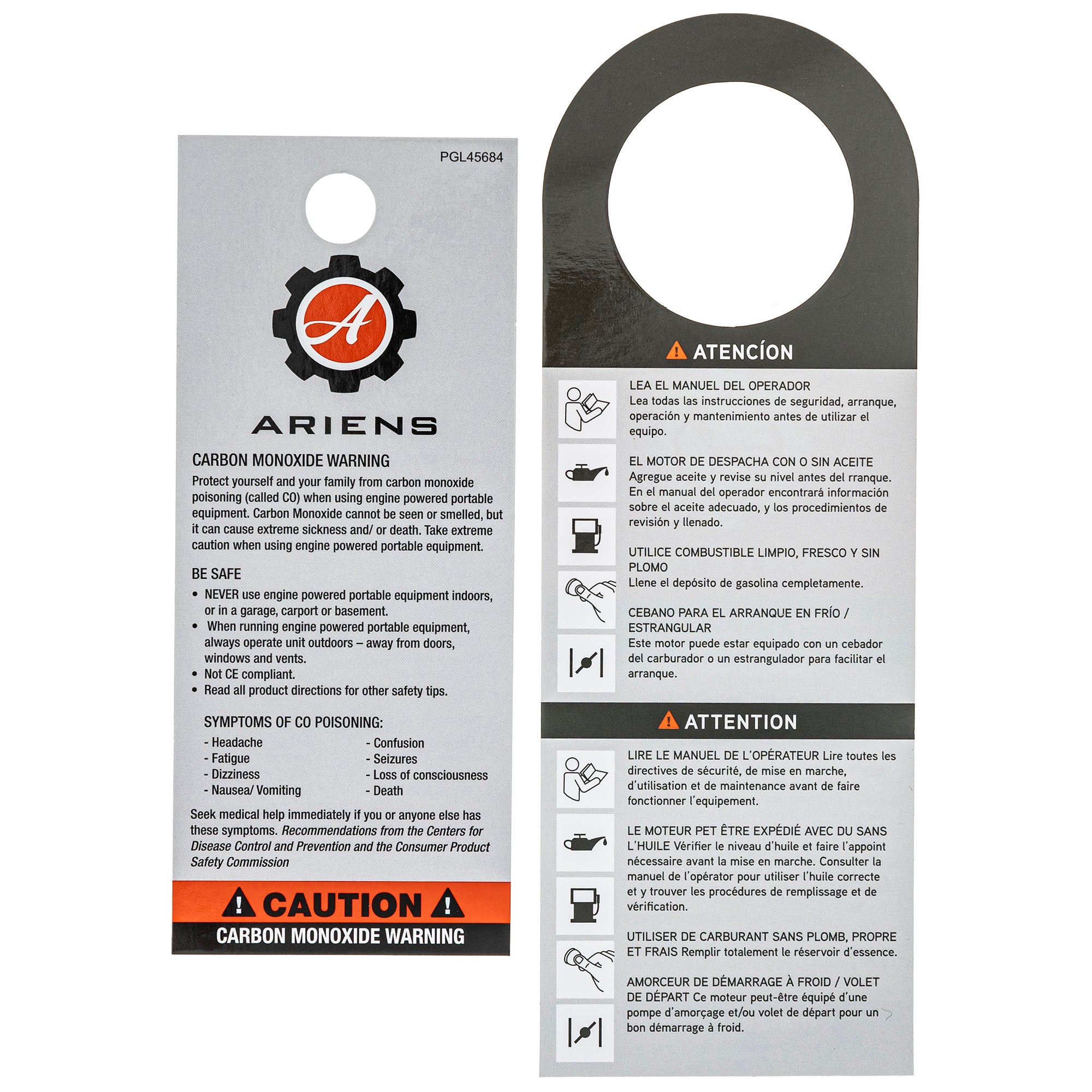 Ariens 20001680 Snow Label Kit Track RapidTrak Plus Deluxe 20 28 24 20001179