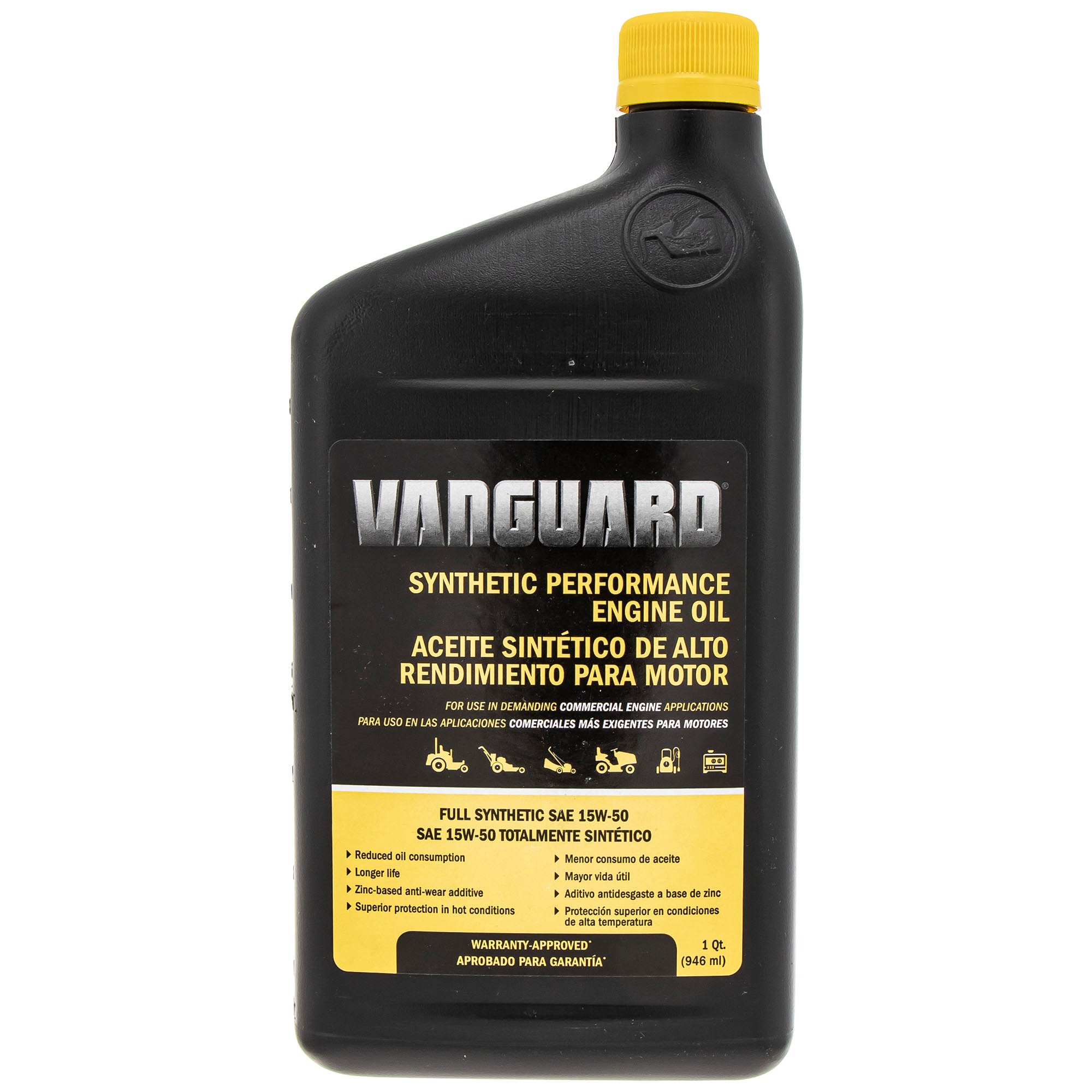 Briggs & Stratton 100169 Full Synthetic Engine Oil 15W50 32oz Vanguard Oil