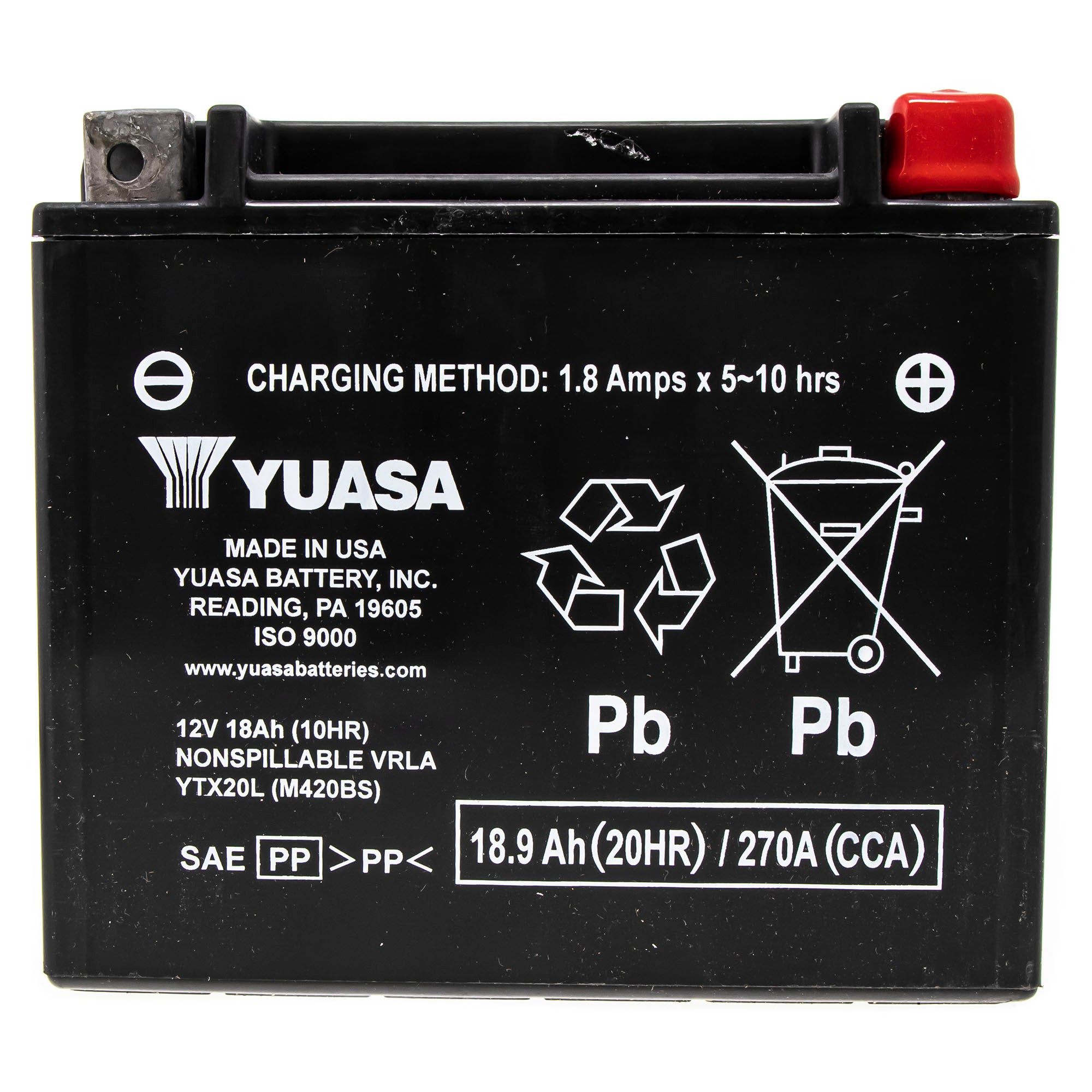 BRP 410301203 Battery Renegade Outlander Maverick Defender 1000 144in 146in 151in 154in