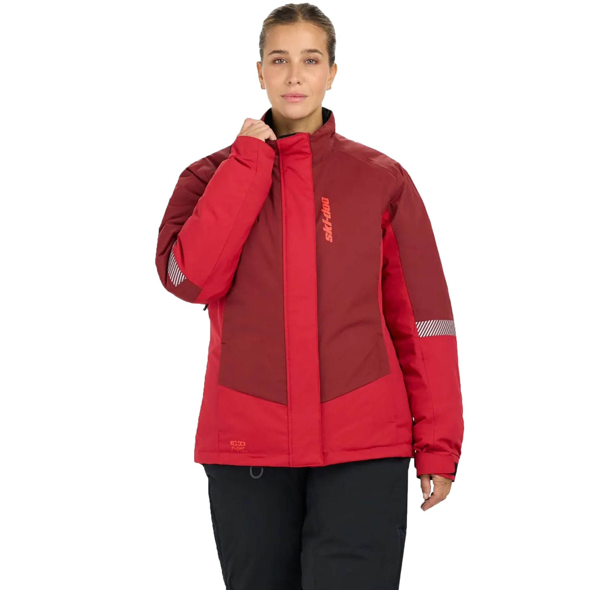 BRP Ski-Doo Vasa Snowmobile Jacket Burgundy Womens