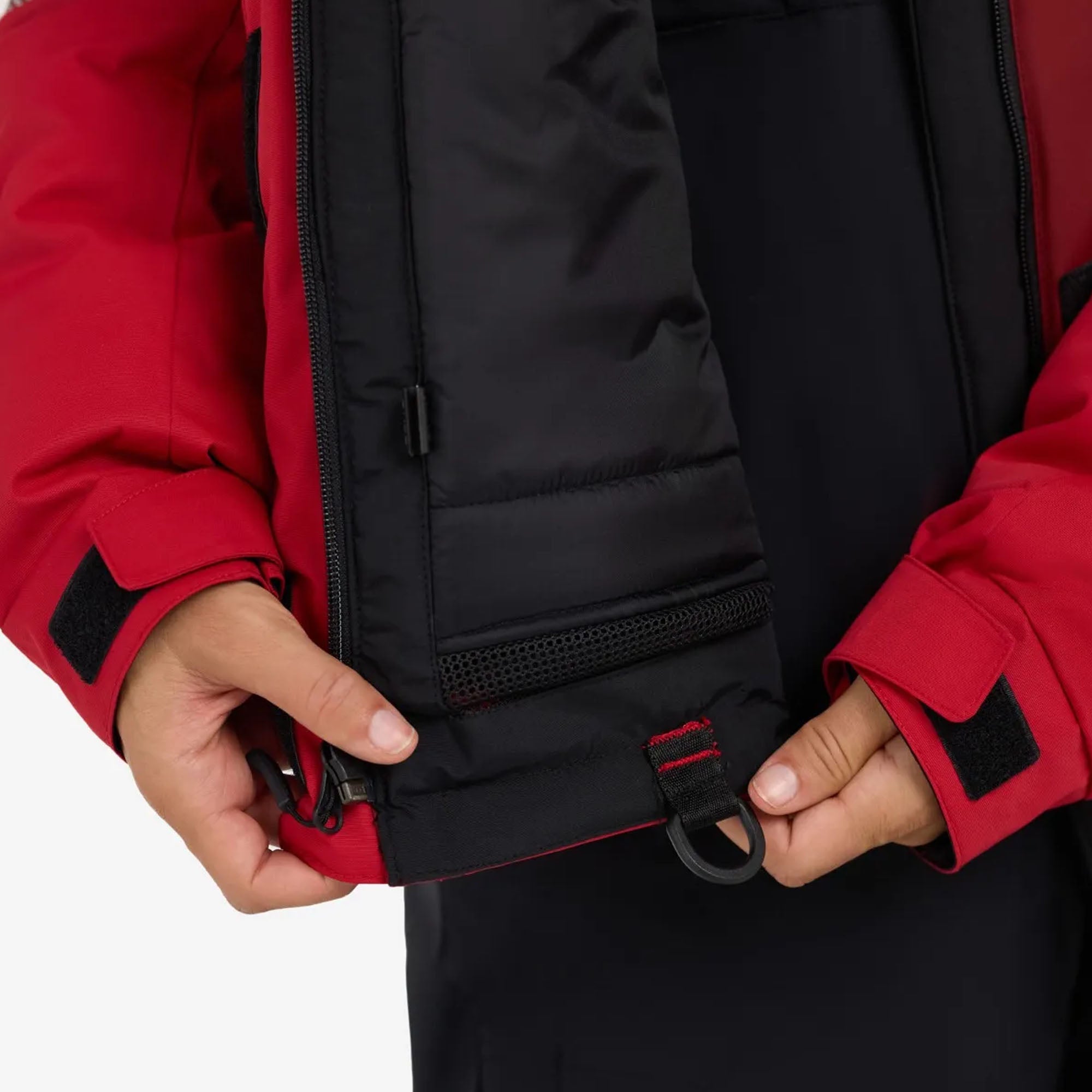 Ski-Doo Womens Vasa Snowmobile Jacket Burgundy Red