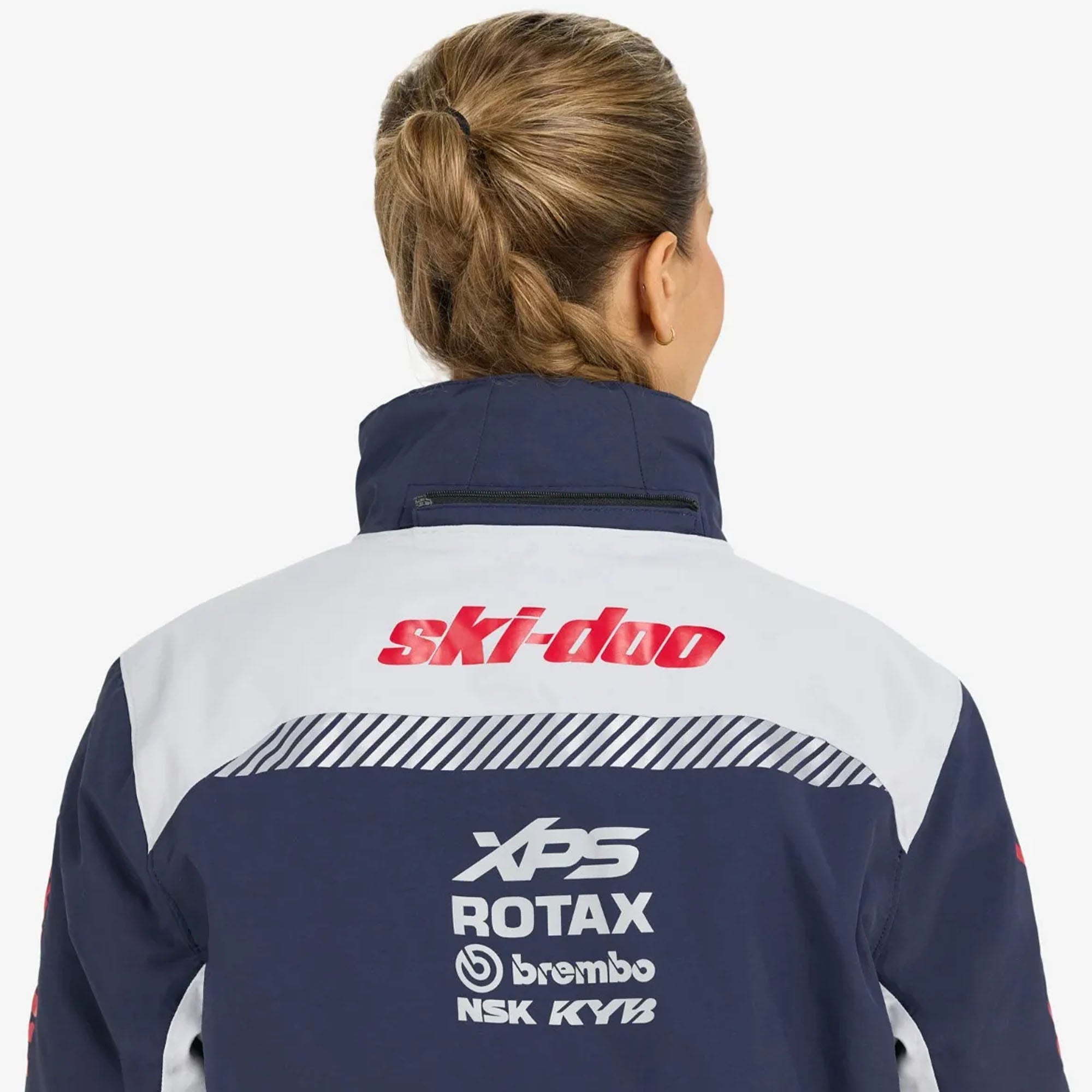 Ski-Doo X-Team Snowmobile Jacket Dark Navy Blue