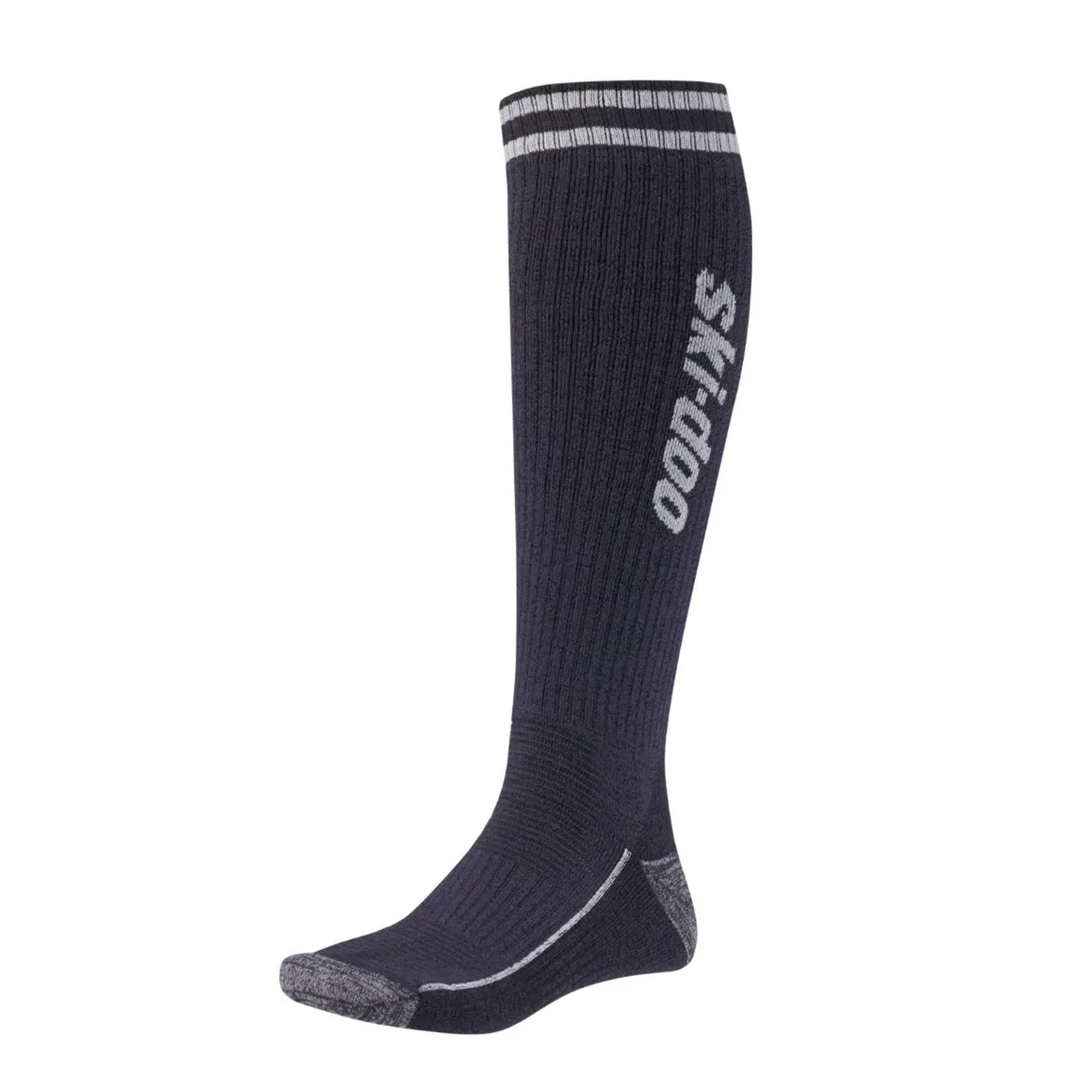 BRP Ski-Doo Thermal Heavyweight Snowmobile Socks Charcoal Grey Mens