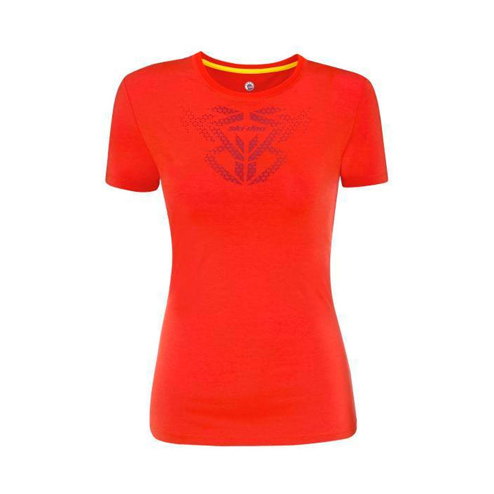 BRP Ski-Doo Rider T-Shirt Red Womens