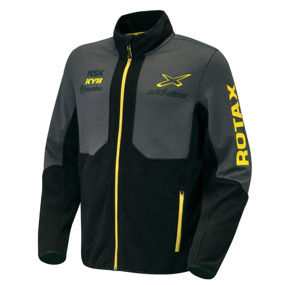 Ski-Doo X-Team Micro-Fleece Offroad Jacket Heather Charcoal Grey