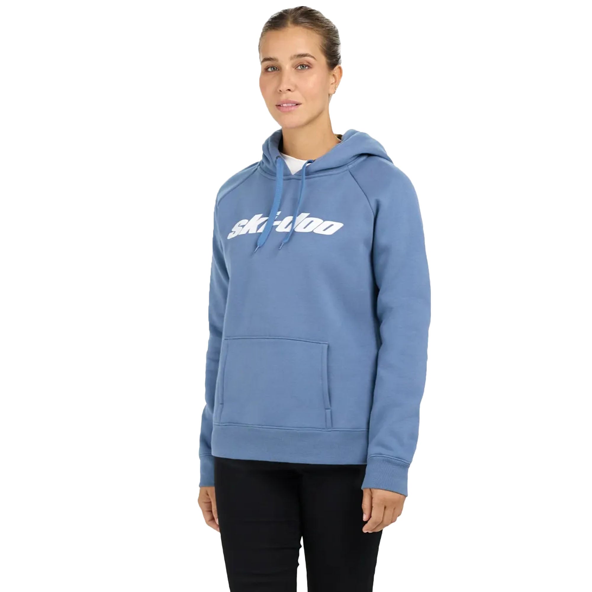 BRP Ski-Doo Signature Pullover Hoodie Blue Womens