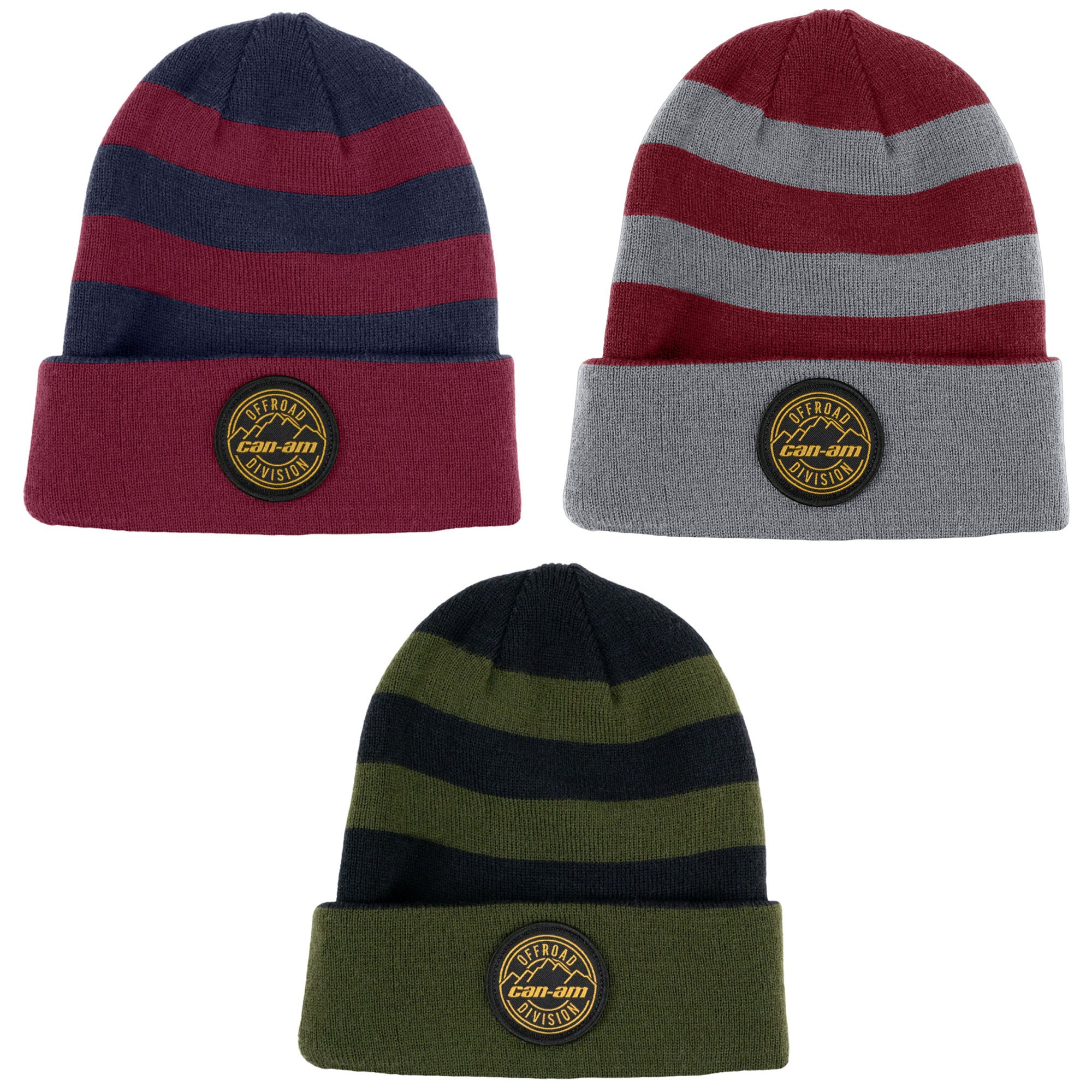 Can-Am Mens Reversible Beanie